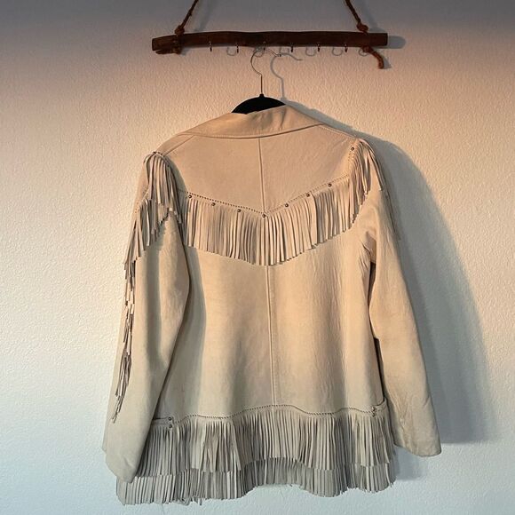 Fringe leather jacket - Picture 4 of 6